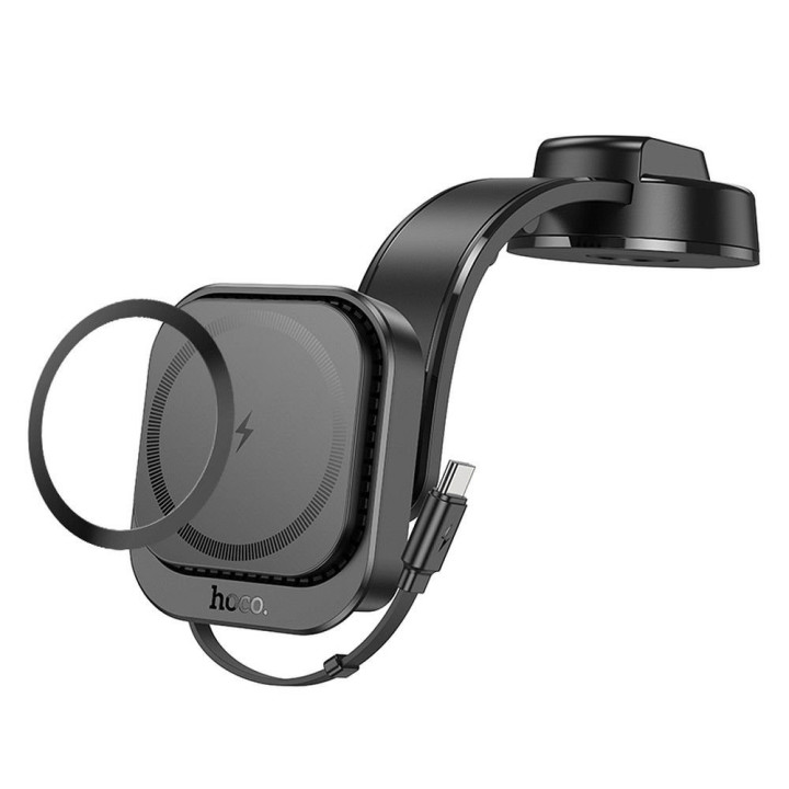 UCHWYT SAMOCH HOCO HW24 DESKA MAGSAFE BLACK