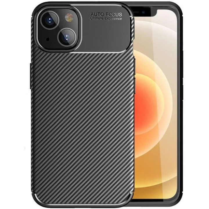 CASE CARBON FIBER IPHONE 13 PRO MAX BLACK