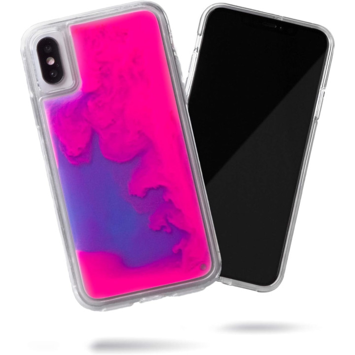 CASE LIQUID GLOW IPHONE X/XS PURPLE