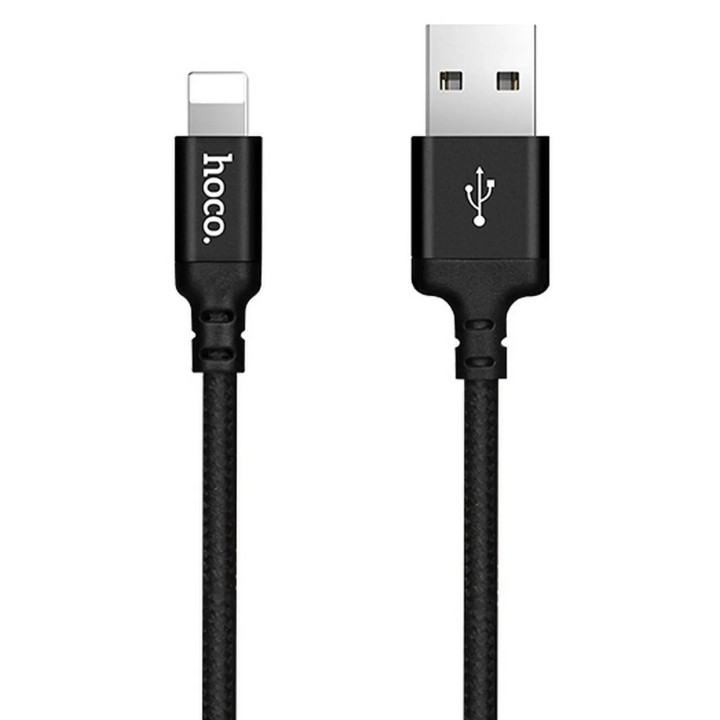 KABEL HOCO LIGHTINING 2M BLACK