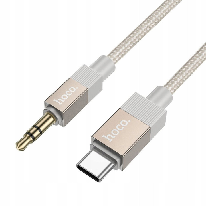 KABEL HOCO AUX DO USB-C GOLD