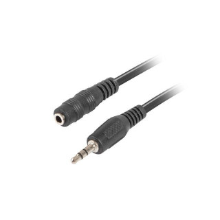 KABEL LANBERG MINI JACK- MINI JACK M/F 1,5M BLACK