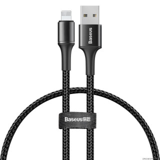 KABEL BASEUS LIGHTNING 2.4A 0,23M BLACK
