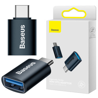 ADAPTER BASEUS OTG USB -C DO USB-A 3A