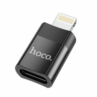 ADAPTER HOCO TYP C DO LIGHTNING UA17 BLACK