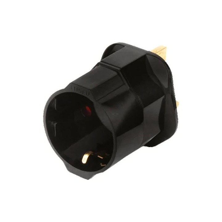 ADAPTER UK NA PL Z BEZPIECZNIKIEM AZ2