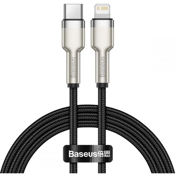 KABEL BASEUS USB-C -LIGHTNING PD20W 1M BLACK