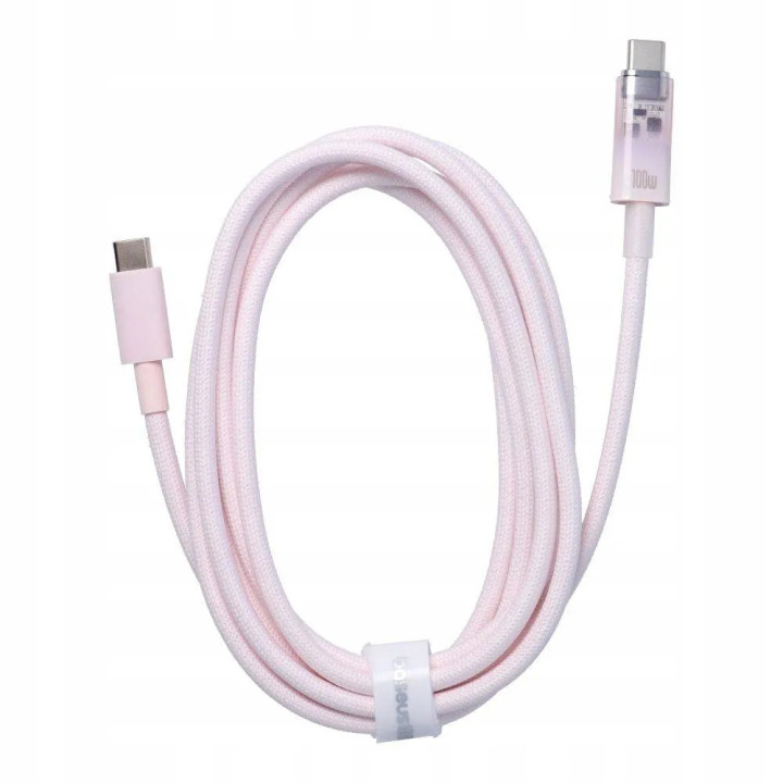KABEL BASEUS TYP-C TYP-C PD100W 1M PINK