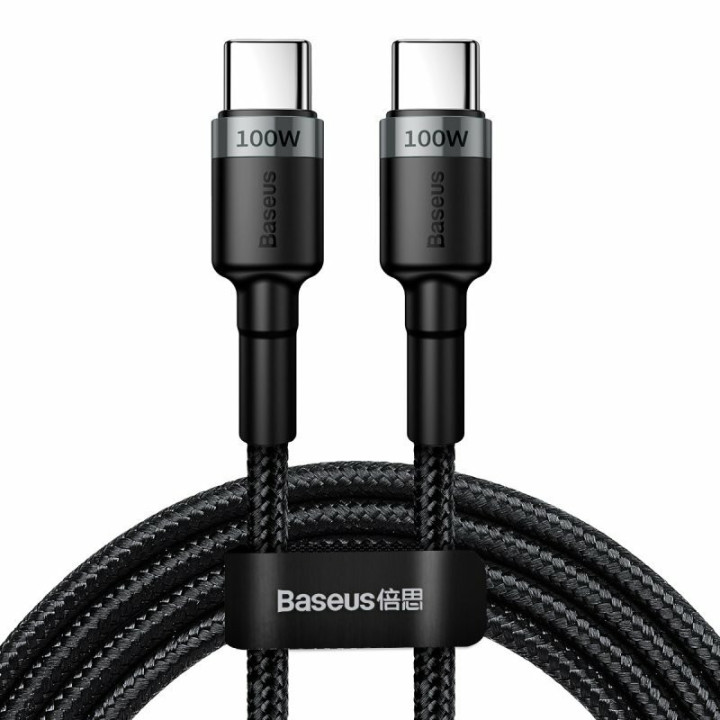 KABEL BASEUS USB TYP-C PD100W 2M BLACK