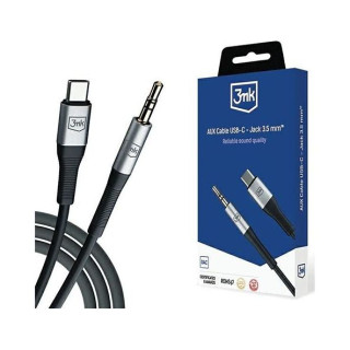 KABEL 3MK AUX USB-C JACK 3,5MM