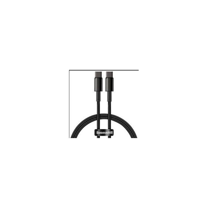 KABEL BASEUS USB-C DO USB-C 2M PD100W BLACK