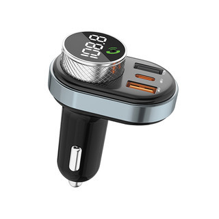 TRANSMITER AWEI C-843 1XUSB-A+1XUSB-C BLUETOOTH 5.