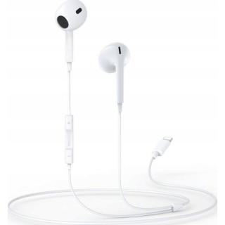 SŁUCHAWKI FORCELL YESIDO APPLE LIGHTNING WHITE