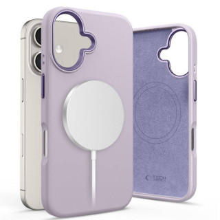 CASE TECH SILICON MAGSAFE IPHONE 16 MAUVE