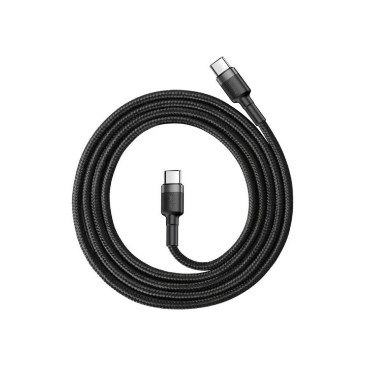 KABEL BASEUS USB-C-USB-C 60W PD 1M BLACK