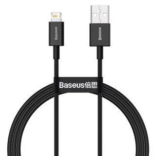 KABEL BASEUS LIGHTNING 2.4A 1M BLACK