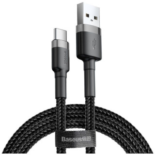 KABEL BASEUS KEVLAR USB TYP-C 2.4A 3M BLACK