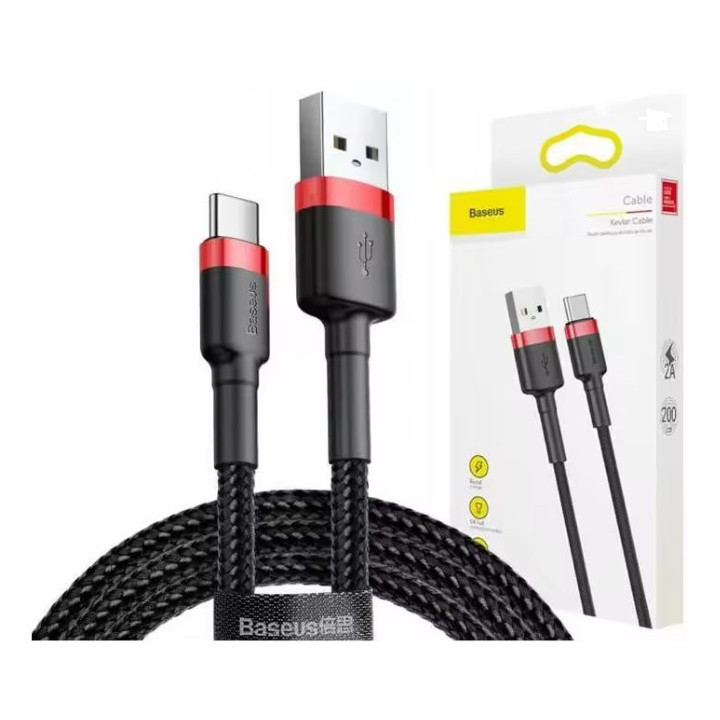 KABEL BASEUS KEVLAR TYP-C 0,5M PD100 3A