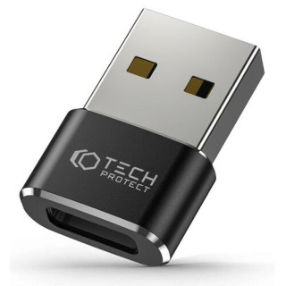 ADAPTER TECH USB DO USB TYP-C BLACK