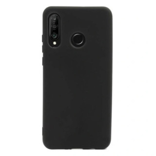 CASE SILICON HUAWEI P30 LITE BLACK