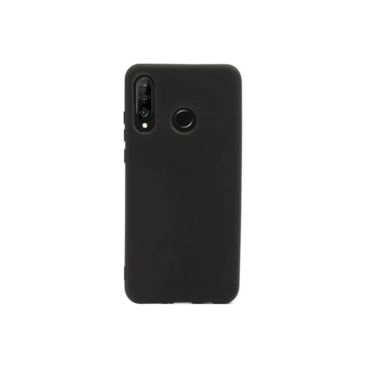 CASE SILICON HUAWEI P30 LITE BLACK