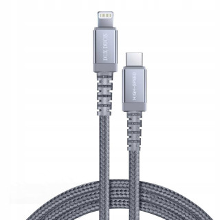 KABEL DUCIS MFI USB TYP C NA LIGHTNING 18W 3A 1M