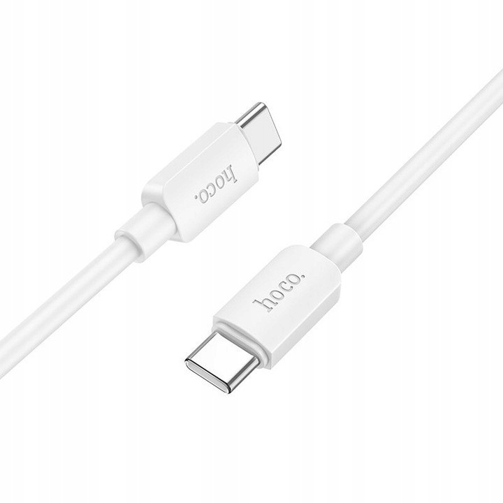KABEL HOCO USB TYP-C USB-TYP-C PD100W 1M WHITE