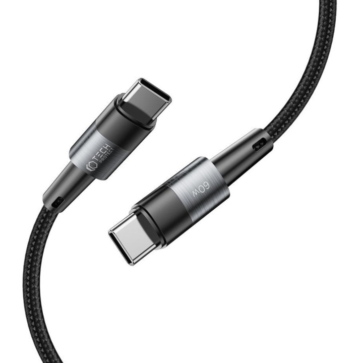 KABEL TECH TYP-C 3M 3A GREY
