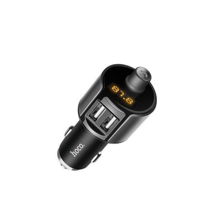 TRANSMITER HOCO 2XUSB+USB-C 30W BLACK