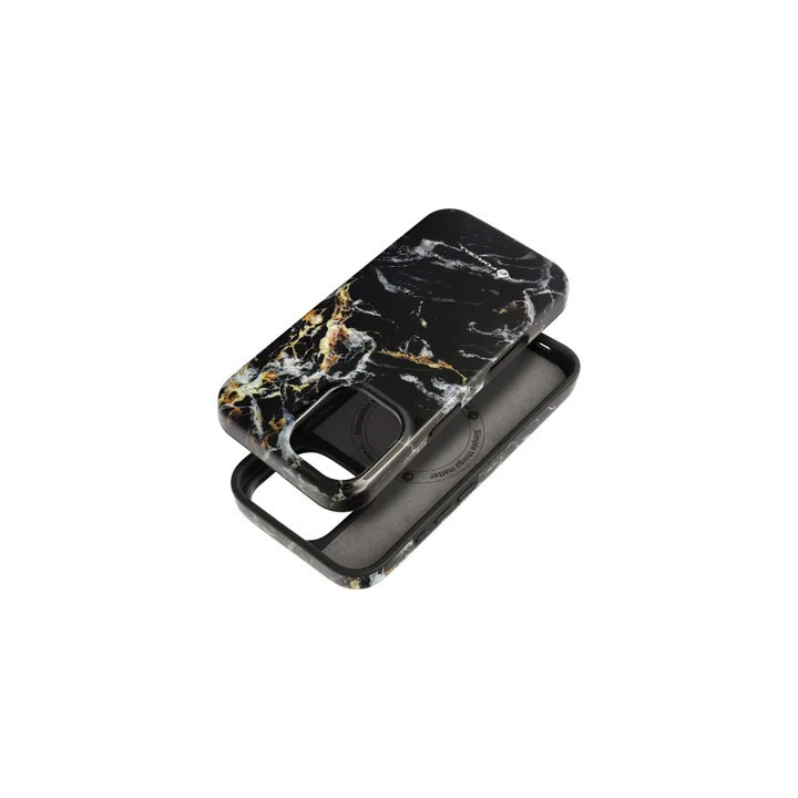 CASE FORCELL MIRAGE MAGS IPHONE 16 BLACK MARBLE