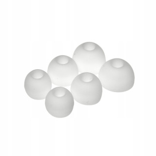 GUMKI DO SŁUCHAWEK WHITE