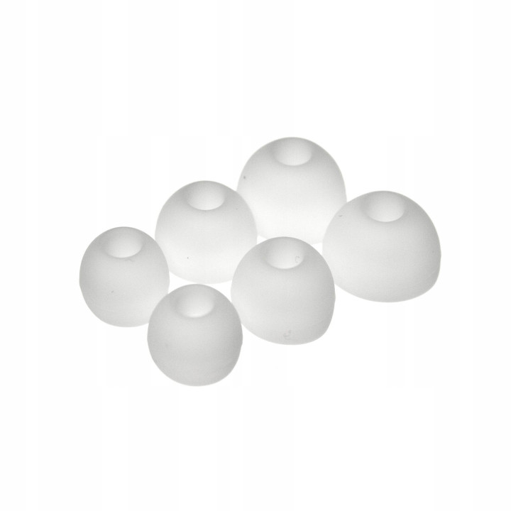GUMKI DO SŁUCHAWEK WHITE