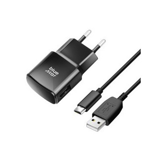 ŁADOWARKA SIEC. BLUE STAR MICRO USB 2A+KABEL