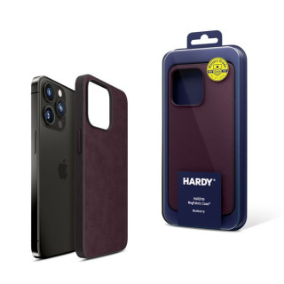 3MK CASE HARDY MAGFABRIC IPHONE 15 PRO MULBERRY