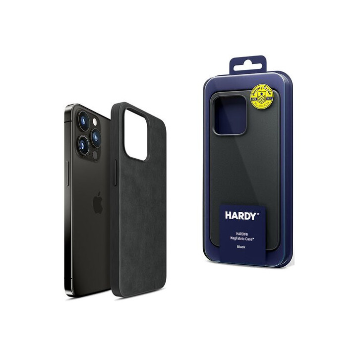 3MK CASE HARDY MAGFABRIC IPHONE 15 PRO BLACK