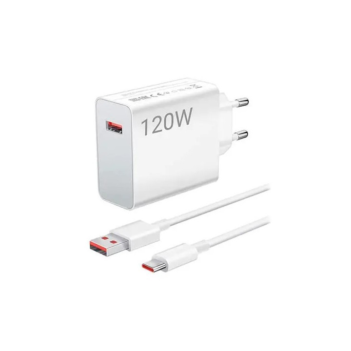 ŁAD SIE XIAOMI 120W TYP-C +KABEL WHITE