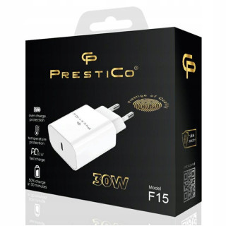 KOSTKA PRESTICO HOCO USB-C 30W WHITE