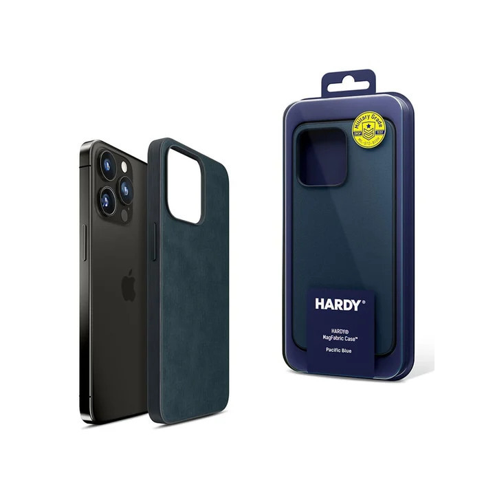3MK CASE HARDY MAGFABRIC IPHONE 15 PRO PACIFIC