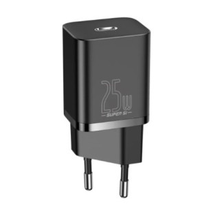KOSTKA ŁAD SIEC BASEUS USB-C 25W SI QC BLACK