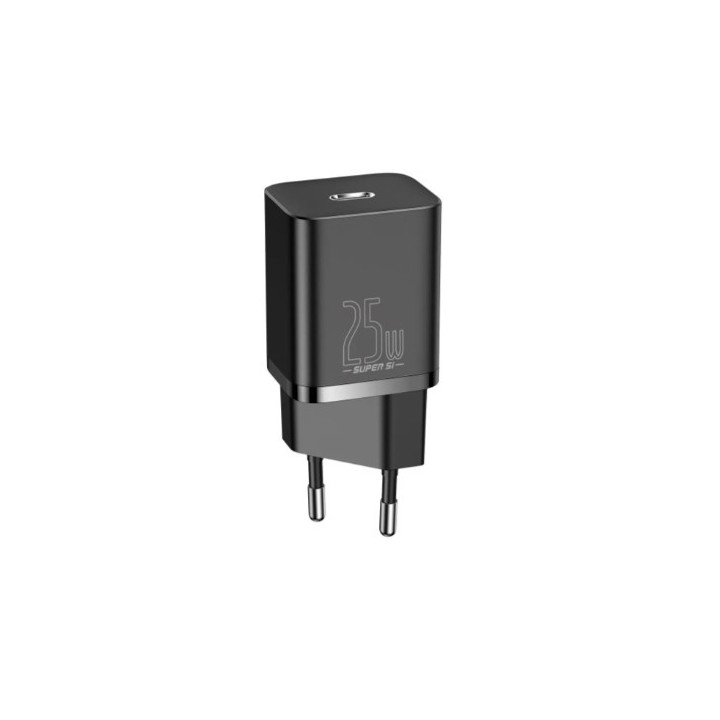 KOSTKA ŁAD SIEC BASEUS USB-C 25W SI QC BLACK