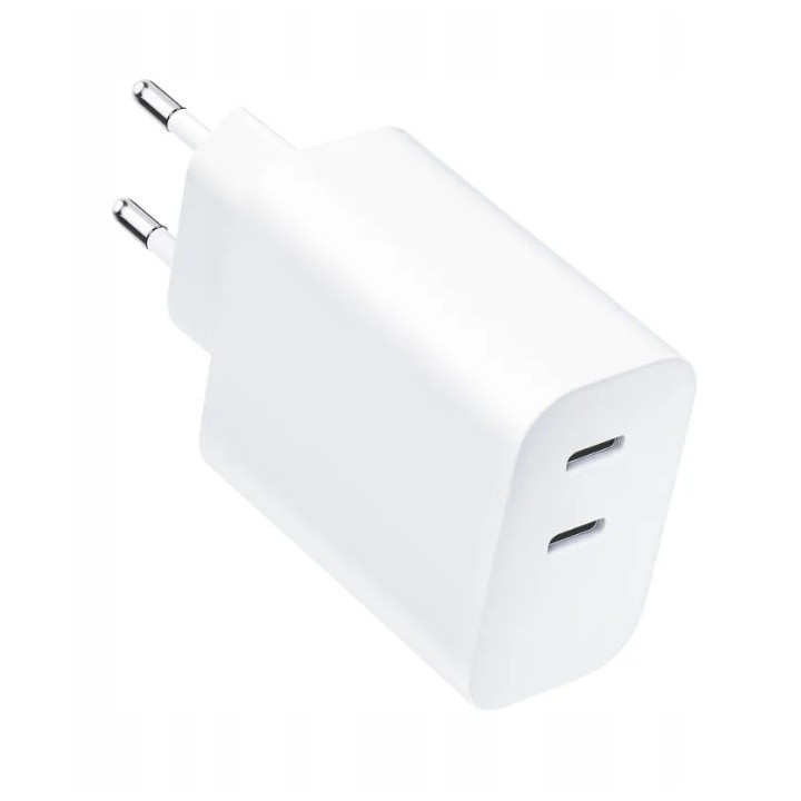 KOSTKA ŁAD SIEC FORCELL 2XUSB TYP C 3A 35W PD