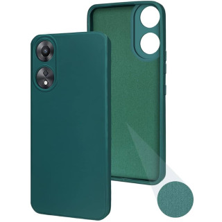 CASE SILICON OPPO A78 5G GREEN