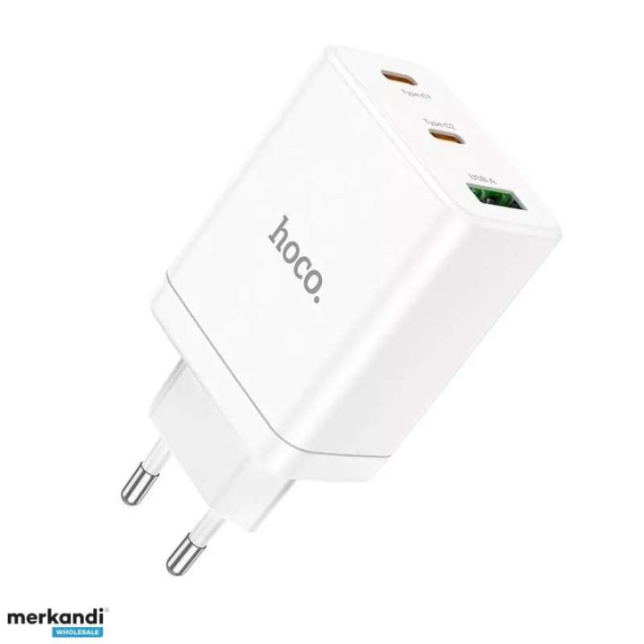KOSTKA ŁAD SIEC FORCELL HOCO 35W 2XUSB-C+USB-A 
