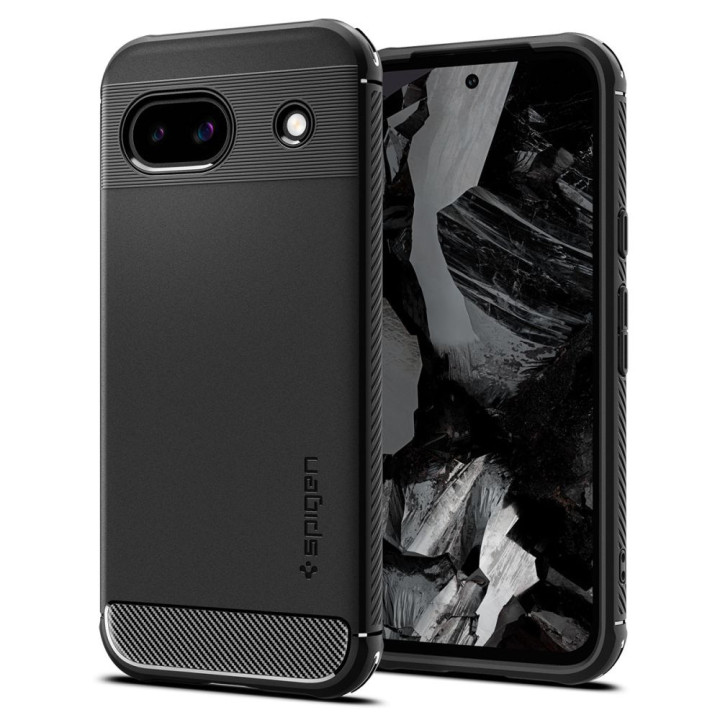 SPIGEN RUGGED ARMOR GOOGLE PIXEL 8A BLACK