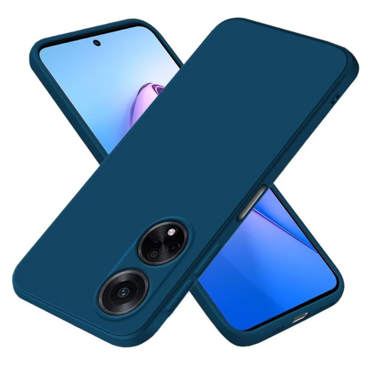 CASE SILICON OPPO A98 BLUE