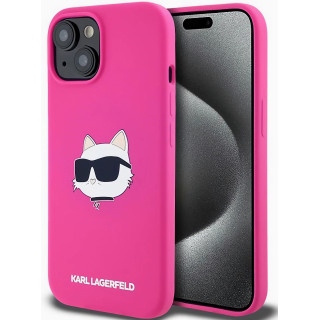 ETUI KARL CAT HEAD IPHONE 13 PRO MAX PINK