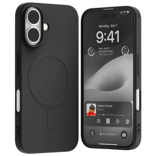 MERCURY SEMI-SILICON MAGSAFE IPHONE 16 BLACK