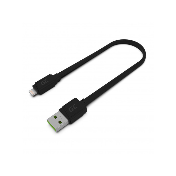 KABEL DUCIS USB LIGHTINIG 25CM BLACK
