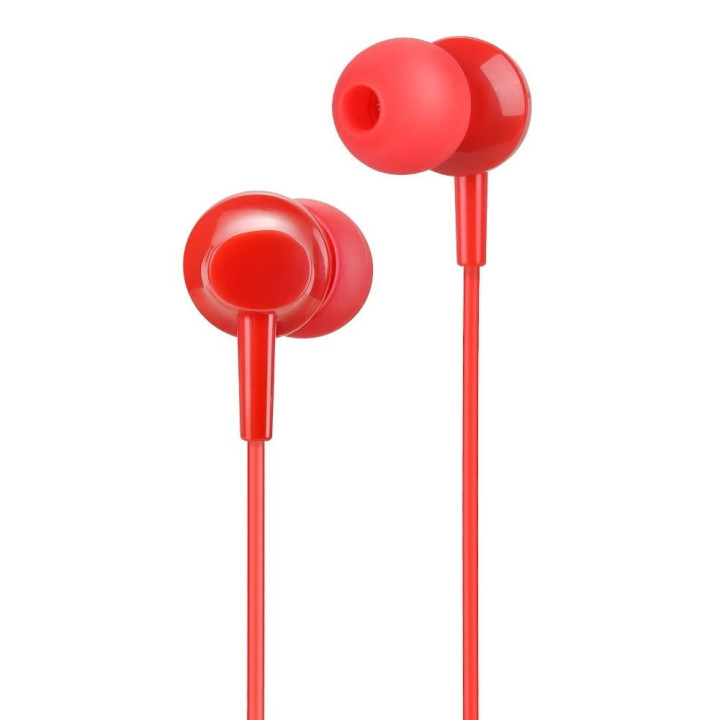 SŁUCHAWKI HOCO M14 JACK AUDIO RED