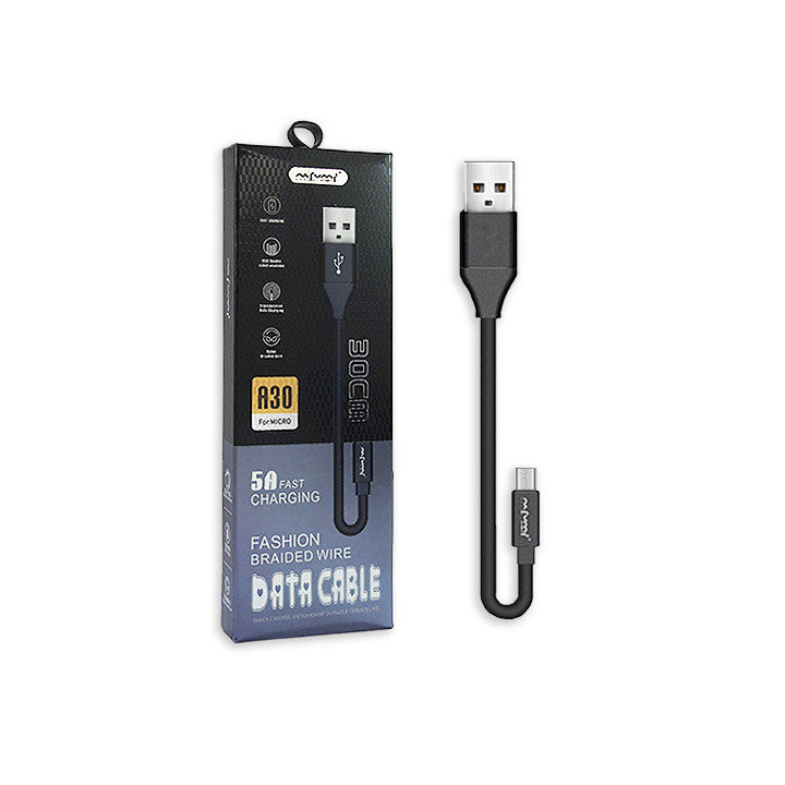 KABEL NAFUMI USB LIGHTNING 5A 5000MAH 30CM